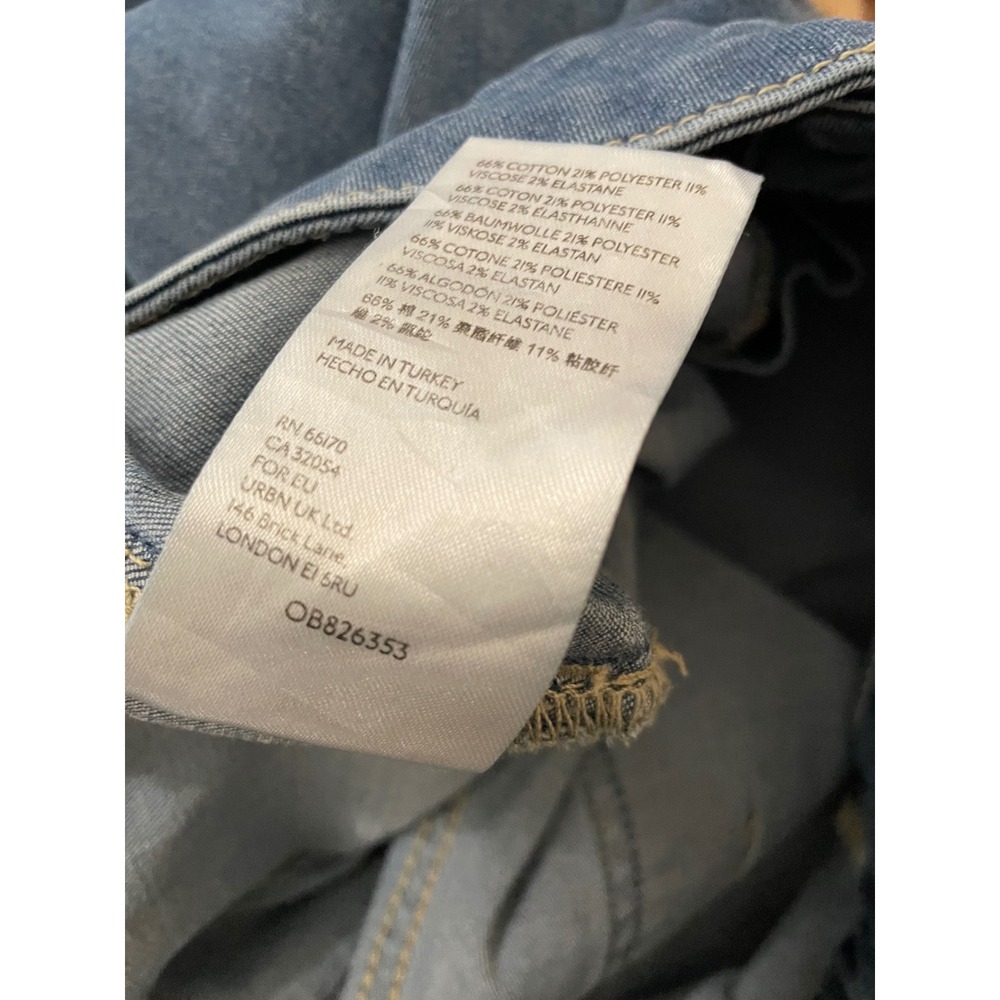 Free People We The Free Just Float On Bell Bottom Flare Jeans Size 27 - Picture 7 of 7